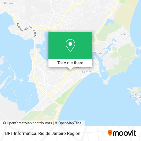 BRT Informática map