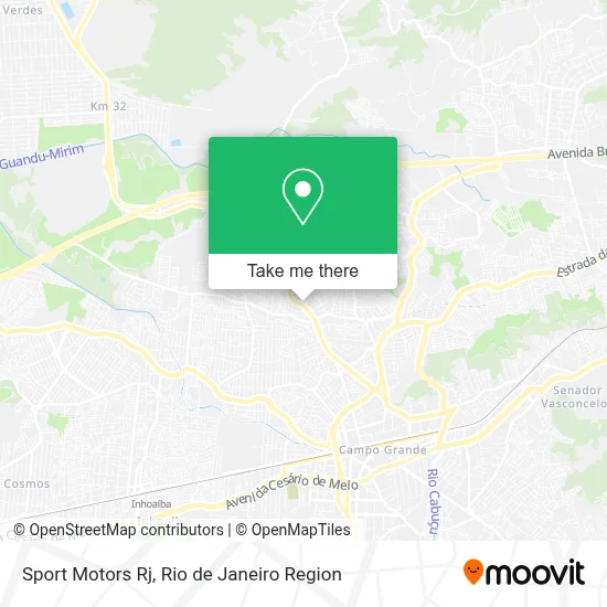 Sport Motors Rj map
