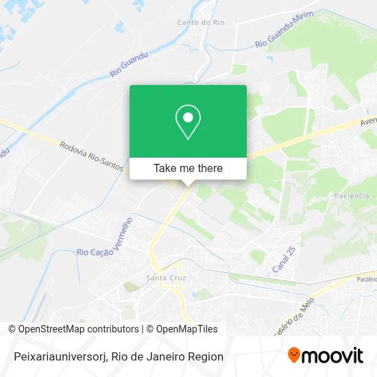Peixariauniversorj map