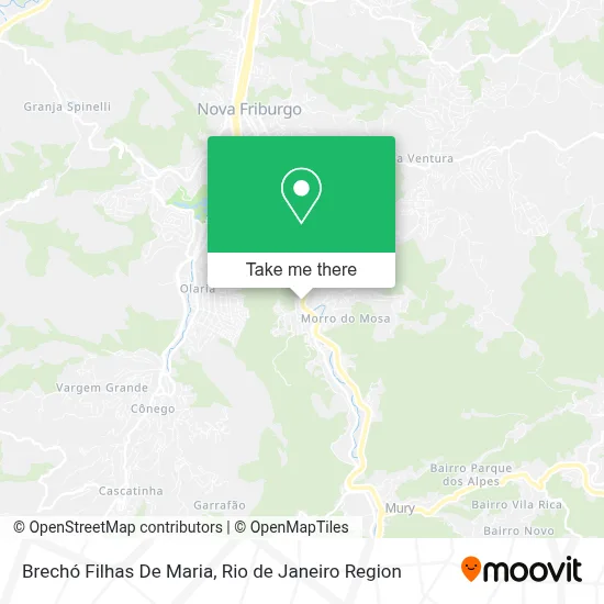 Brechó Filhas De Maria map