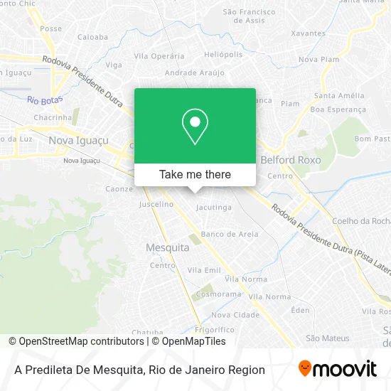 A Predileta De Mesquita map