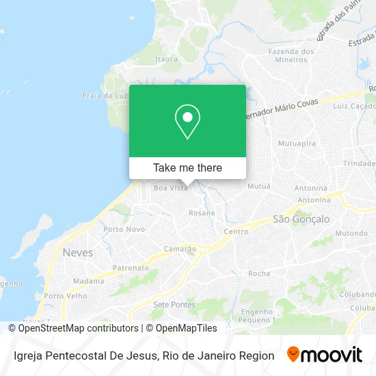 Igreja Pentecostal De Jesus map