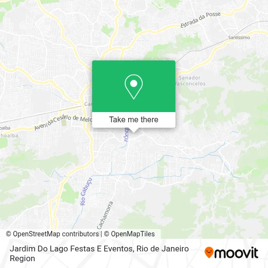Jardim Do Lago Festas E Eventos map