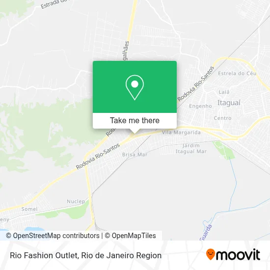Rio Fashion Outlet map