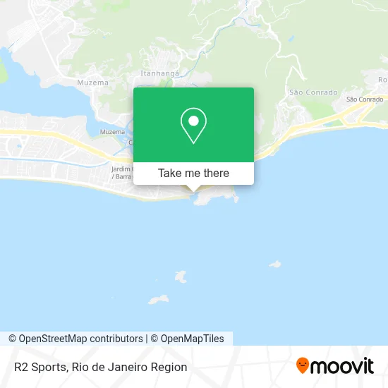 R2 Sports map