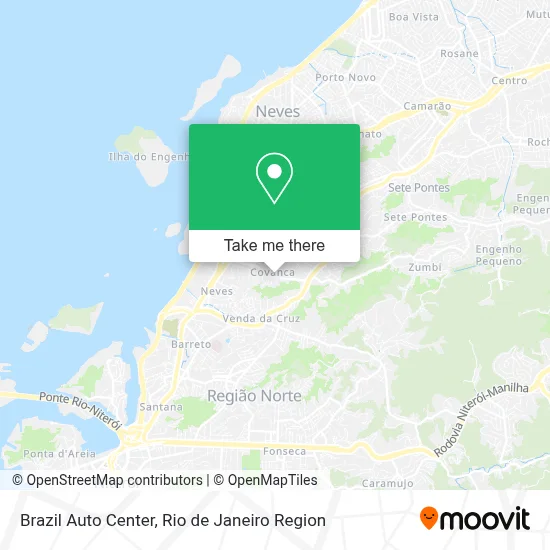 Brazil Auto Center map