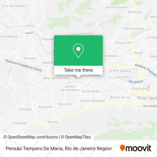 Pensão Tempero De Maria map