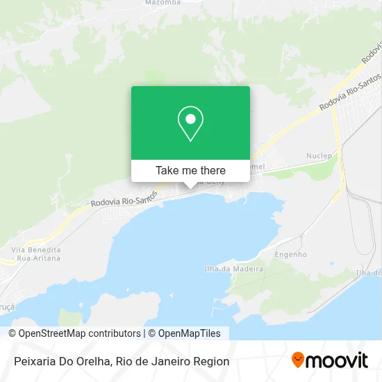 Peixaria Do Orelha map