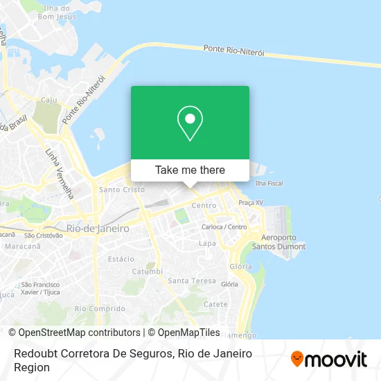 Redoubt Corretora De Seguros map
