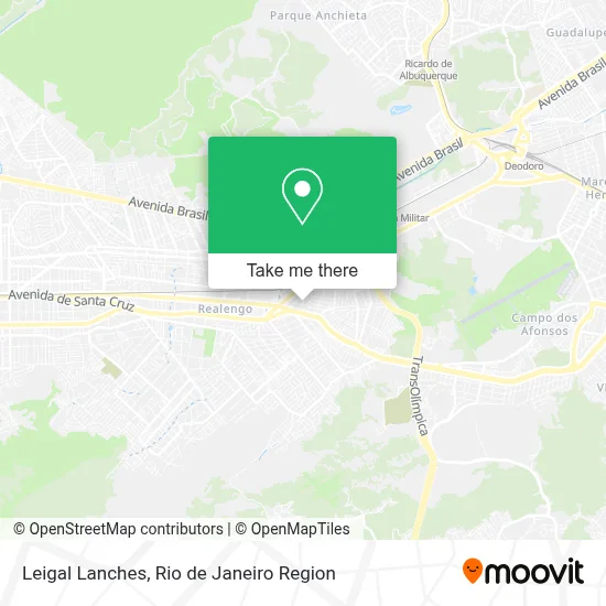 Leigal Lanches map