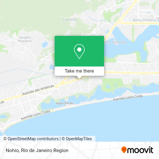 Nohio map