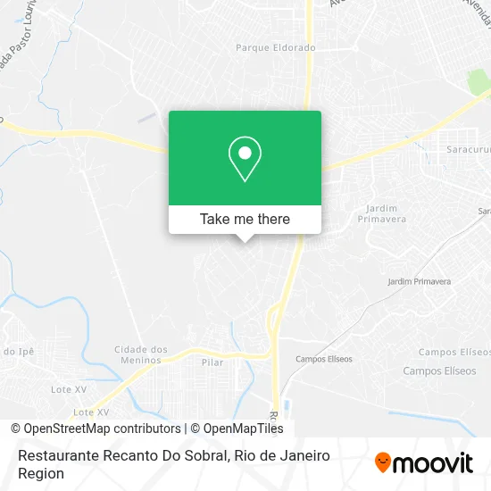 Restaurante Recanto Do Sobral map