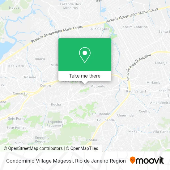 Condomínio Village Magessi map