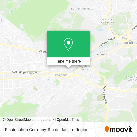 Rissionshop Germany map