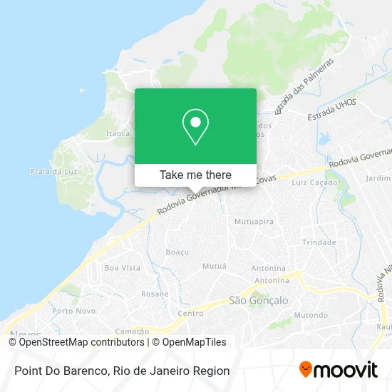 Point Do Barenco map