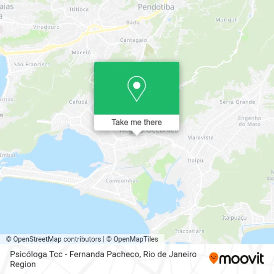 Psicóloga Tcc - Fernanda Pacheco map