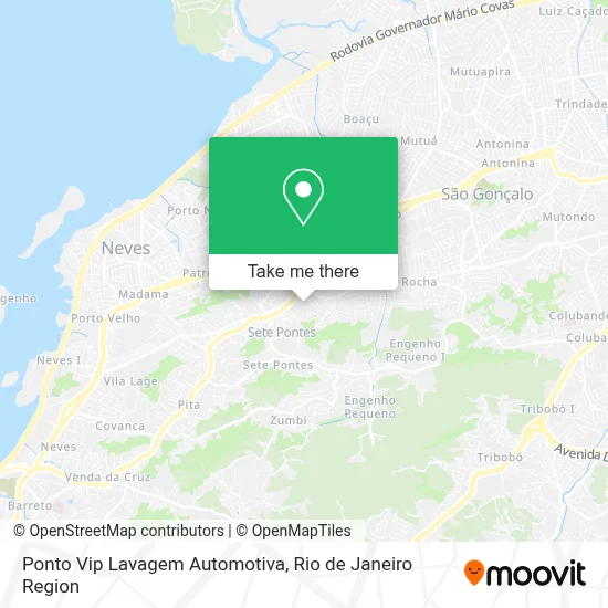 Ponto Vip Lavagem Automotiva map