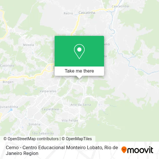 Cemo - Centro Educacional Monteiro Lobato map