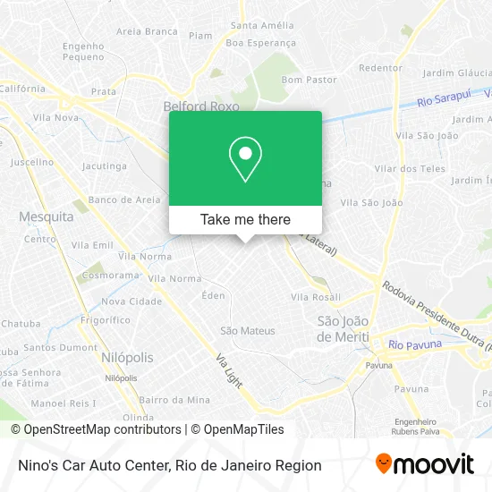 Nino's Car Auto Center map