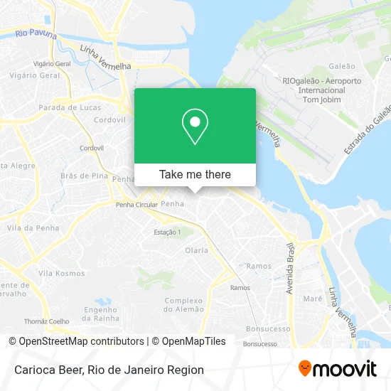 Carioca Beer map