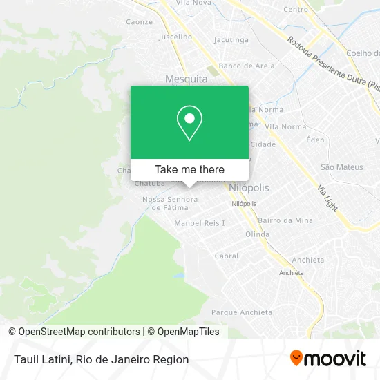 Tauil Latini map