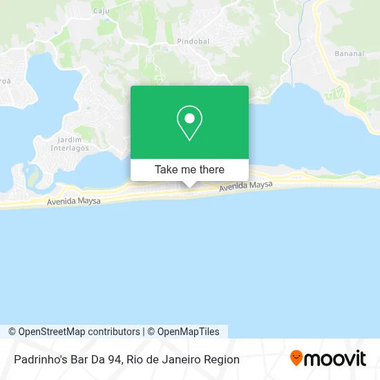 Padrinho's Bar Da 94 map