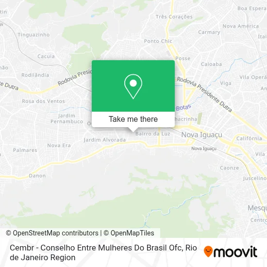 Cembr - Conselho Entre Mulheres Do Brasil Ofc map
