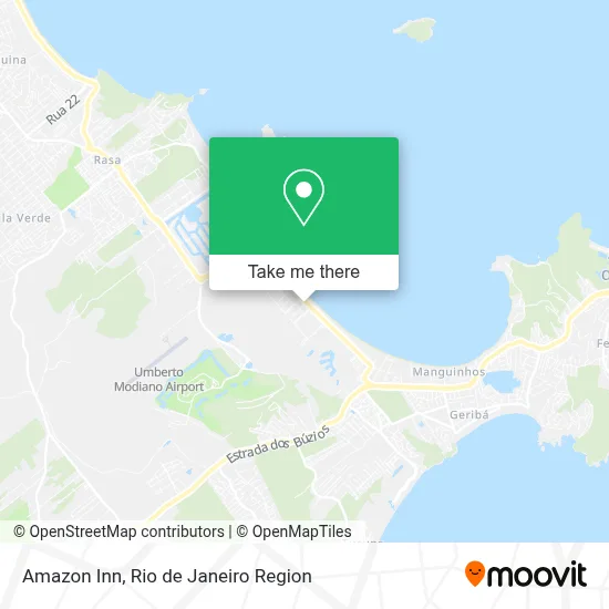 Amazon Inn map