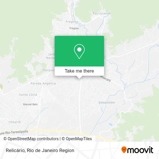 Relicário map