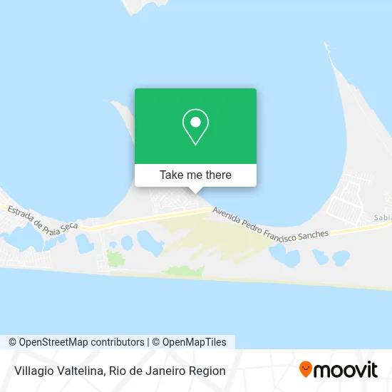 Villagio Valtelina map
