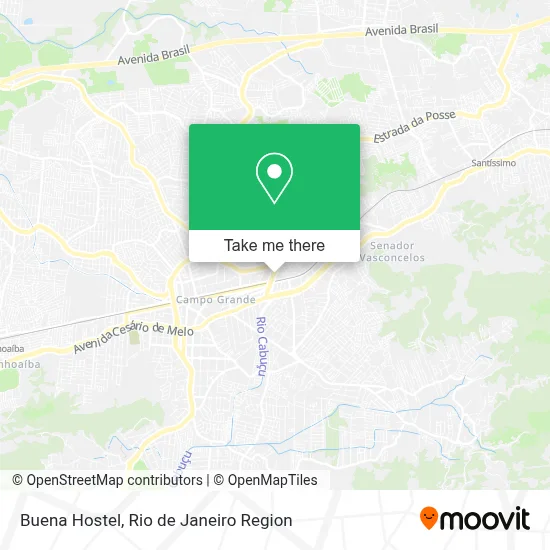 Buena Hostel map