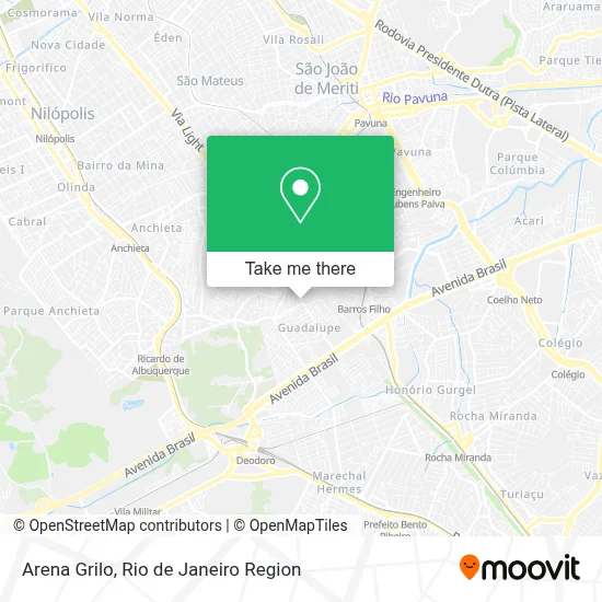 Arena Grilo map