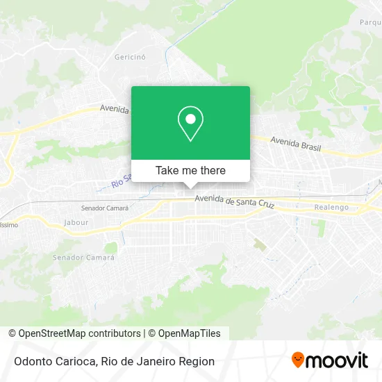 Odonto Carioca map