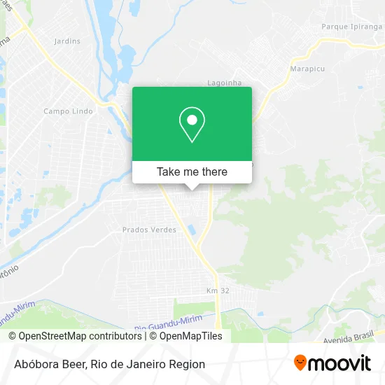 Abóbora Beer map
