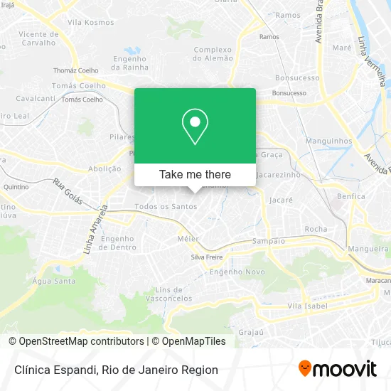 Clínica Espandi map