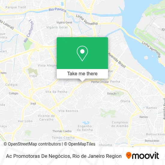Ac Promotoras De Negócios map