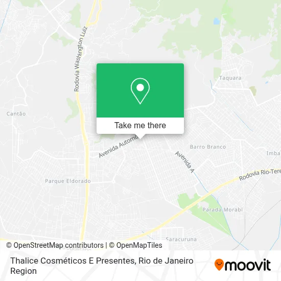 Thalice Cosméticos E Presentes map