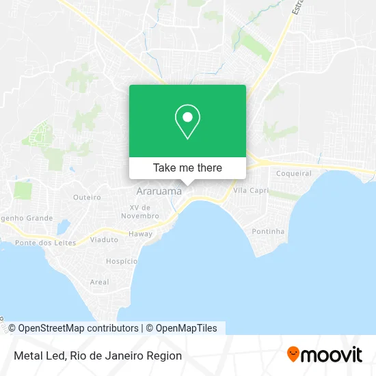 Metal Led map