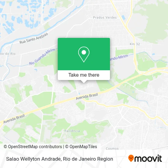 Salao Wellyton Andrade map