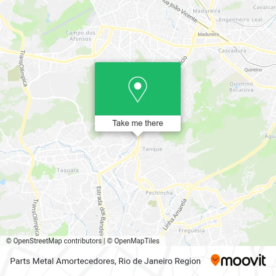 Parts Metal Amortecedores map