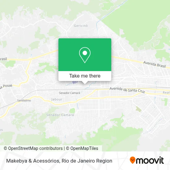 Makebya & Acessórios map