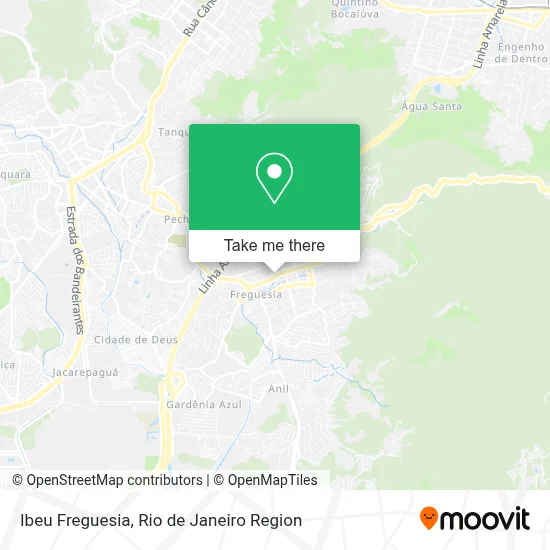 Ibeu Freguesia map