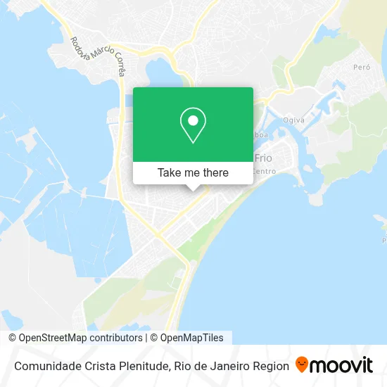 Comunidade Crista Plenitude map