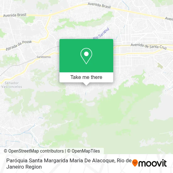 Paróquia Santa Margarida Maria De Alacoque map