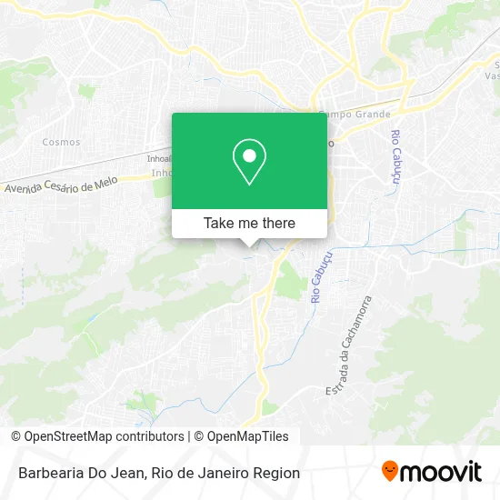 Barbearia Do Jean map
