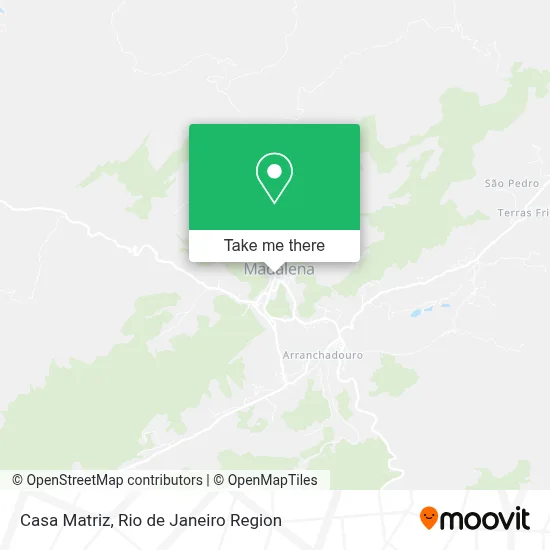 Casa Matriz map