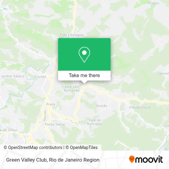 Green Valley Club map
