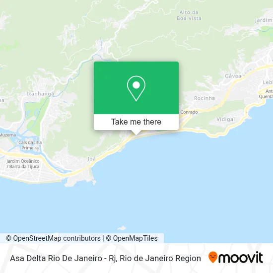 Asa Delta Rio De Janeiro - Rj map