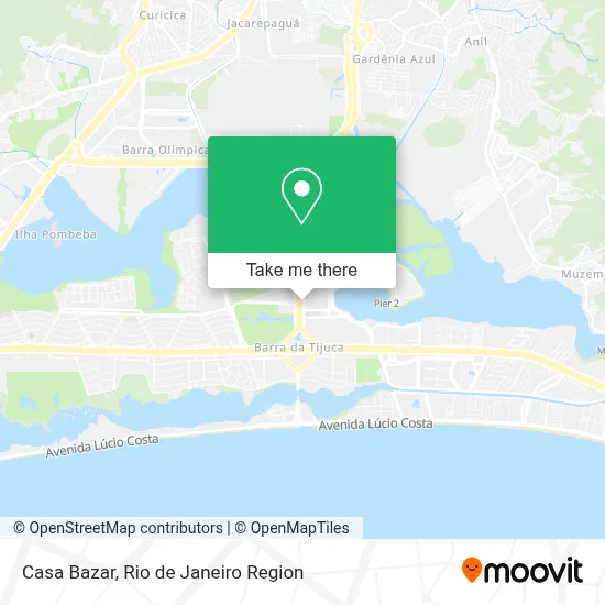 Casa Bazar map