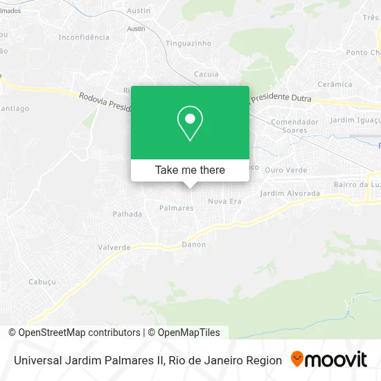 Universal Jardim Palmares II map